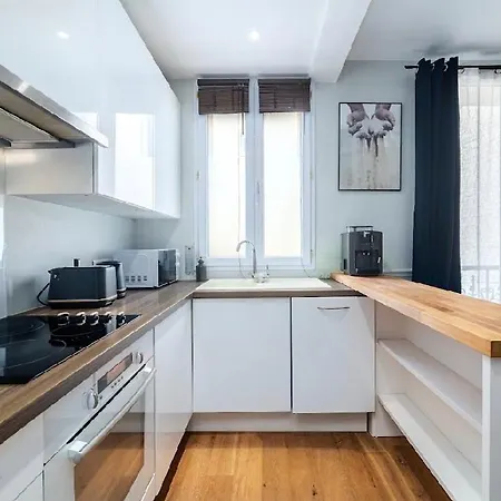 Appartement Elegant 2br Metro Close To Paris *